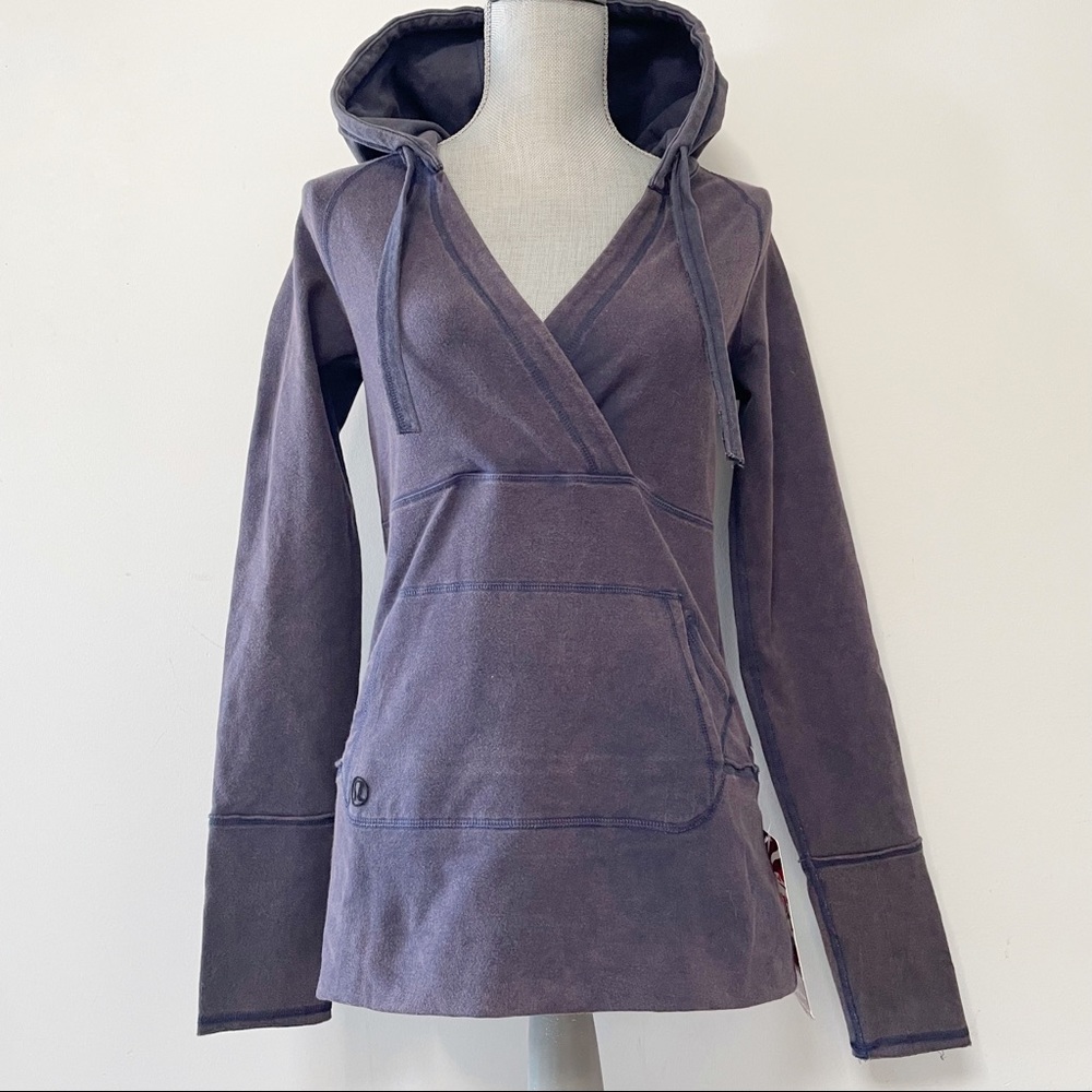 Lululemon Orchid pullover hoodie in faded navy